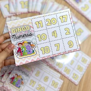BINGO DOS NUMERAIS