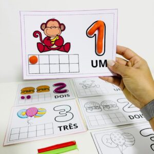 NÚMEROS COM MASSINHA