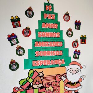 PAINEL DE NATAL COM FOTOS