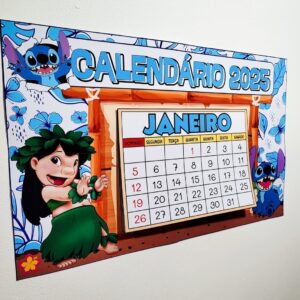 CALENDÁRIO 2025 LILO E STITCH