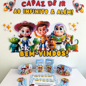 KIT VOLTA ÀS AULAS TOY STORY