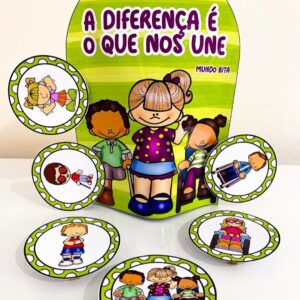 LUVA MUSICAL "A DIFERENÇA É OQUE NOS UNE"