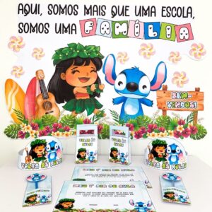 KIT VOLTA ÀS AULAS "TEMA STITCH"