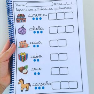 APOSTILA DECOMPONDO EM SÍLABAS