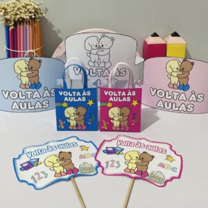 MINI KIT VOLTA ÀS AULAS TEMA URSINHOS