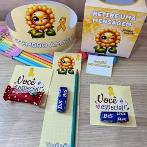 CAIXINHA MOTIVACIONAL SETEMBRO AMARELO