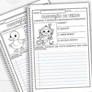 CADERNO DE PRODUÇÃO DE TEXTOS
