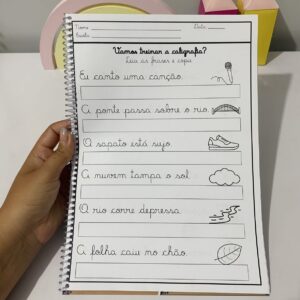 APOSTILA CALIGRAFIA COM FRASES (CURSIVA)