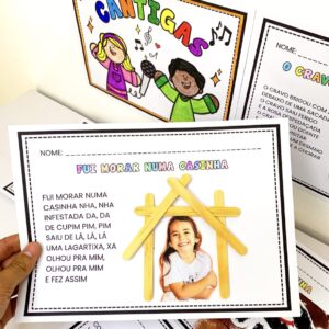 ATIVIDADES DAS CANTIGAS