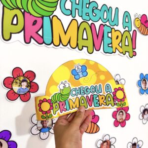PAINEL COM FOTOS PRIMAVERA