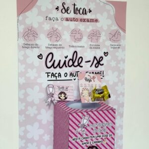 CAIXA MOTIVACIONAL + BAMBOLÊ OUTUBRO ROSA