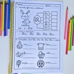 ATIVIDADES SÍLABAS COMPLEXAS "LETRA CURSIVA"