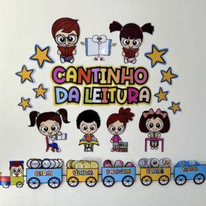 PAINEL INTERATIVO CANTINHO DA LEITURA