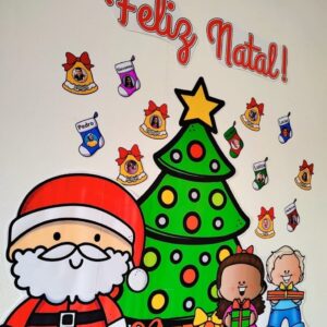 ÁRVORE DE NATAL COM FOTOS