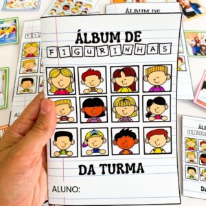 ÁLBUM DE FIGURINHAS DA TURMA ( Ano editável)