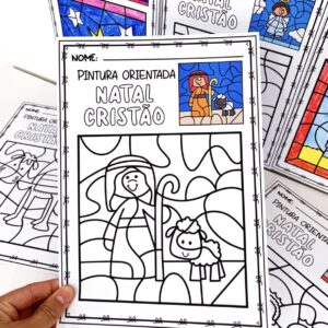PINTURA ORIENTADA NATAL CRISTÃO