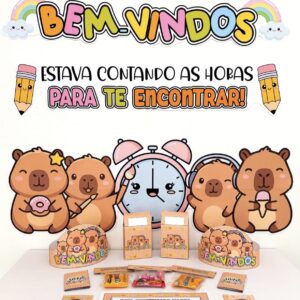 KIT VOLTA ÀS AULAS "CAPIVARA"