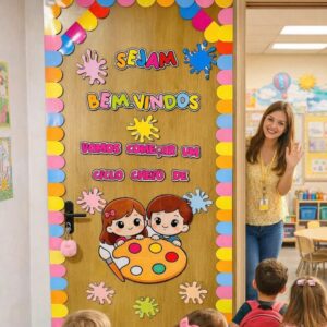 PAINEL DE PORTA BEM-VINDOS