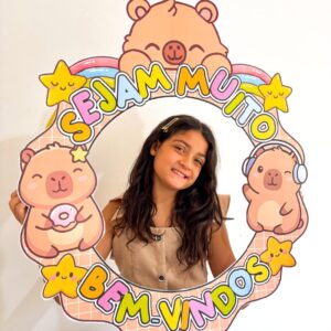 BAMBOLÊ BEM-VINDOS CAPIVARA
