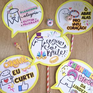 PLAQUINHAS DE CARNAVAL