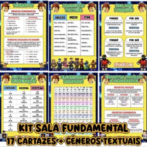 KIT SALA FUNDAMENTAL "TEMA ROBLOX"