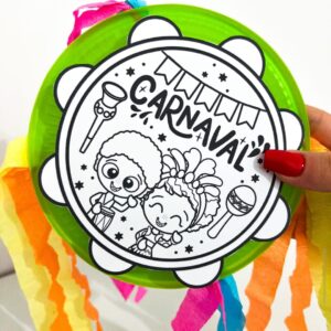 ATIVIDADE INTERATIVA PANDEIRO DE CARNAVAL