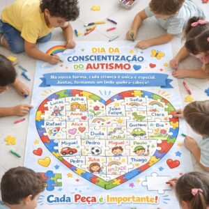 PAINEL INTERATIVO "CADA PEÇA É IMPORTANTE"