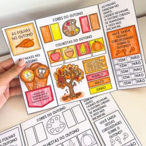 LAPBOOK DO OUTONO