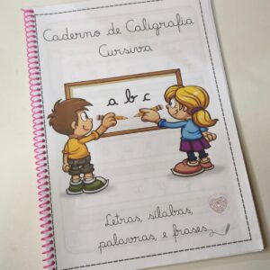 CADERNO DE CALIGRAFIA CURSIVA