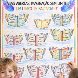 PAINEL DIA DO LIVRO INFANTIL-INTERATIVO