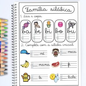 ATIVIDADES DE ALFABETIZAÇÃO "LETRA CURSIVA"