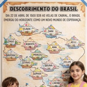 PAINEL INTERATIVO DESCOBRIMENTO DO BRASIL