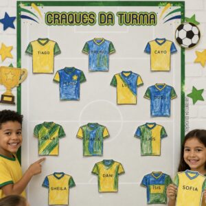 PAINEL INTERATIVO "CRAQUES DA TURMA"