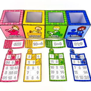 COMBO BINGOS DA MATEMÁTICA