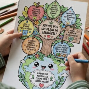 ATIVIDADE MEIO AMBIENTE "Juntos por um planeta saudável"