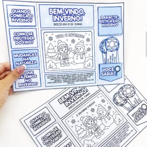 LAPBOOK INÍCIO DO INVERNO
