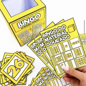 BINGO MATERIAL DOURADO