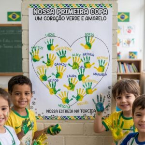 PAINEL INTERATIVO "NOSSA PRIMEIRA COPA"