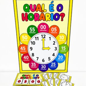 QUAL É O HORÁRIO?