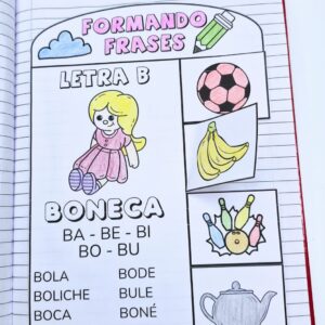 FRASES INTERATIVAS SÍLABAS SIMPLES DE A AO Z