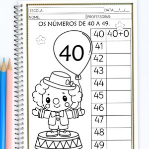 MATEMÁTICA PARA ALFABETIZAÇÃO "Números de 0 a 100"