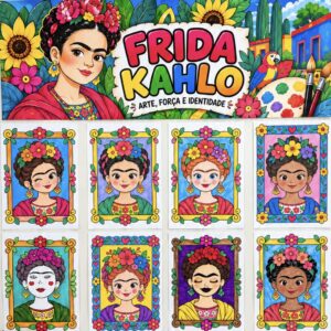 ATIVIDADE DE ARTES FRIDA KAHLO